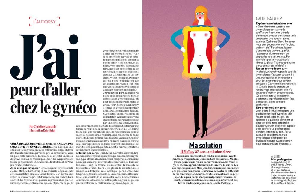 Psychologies magazine - Eric GIRIAT | Virginie